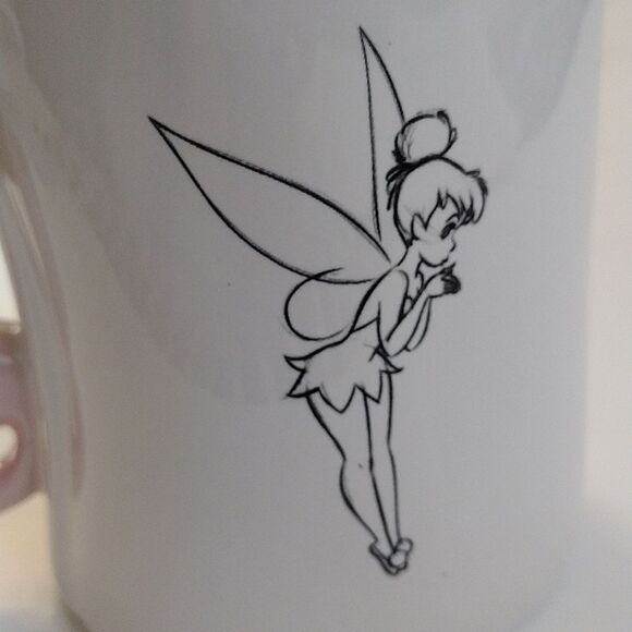 Magenta Rae Dunn x Disney Pink Tinkerbell Pixie Magic Mug NWT - Picture 6 of 17